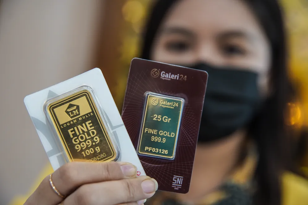 Harga Emas Antam Turun, Jadi Rp4.000 per Gram (Ismail Pohan
