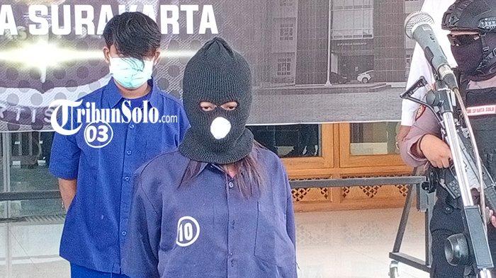 FOTO: Sosok VJ, tersangka pembuang bayi di Kota Solo (TribunSolo.com/Adi Surya Samodra)
