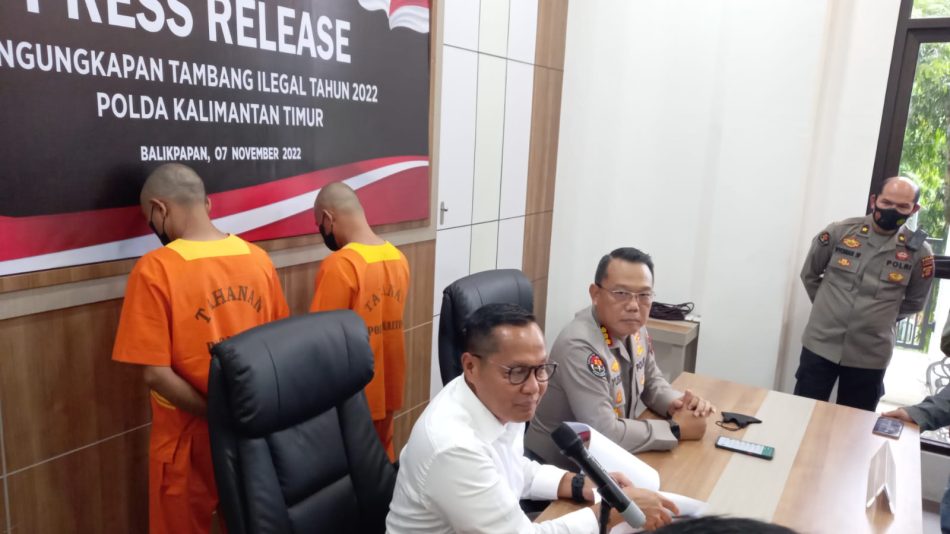 FOTO: tersangka baru tambang batu bara ilegal di Kaltim akhirnya ditetapkan (istimewa)