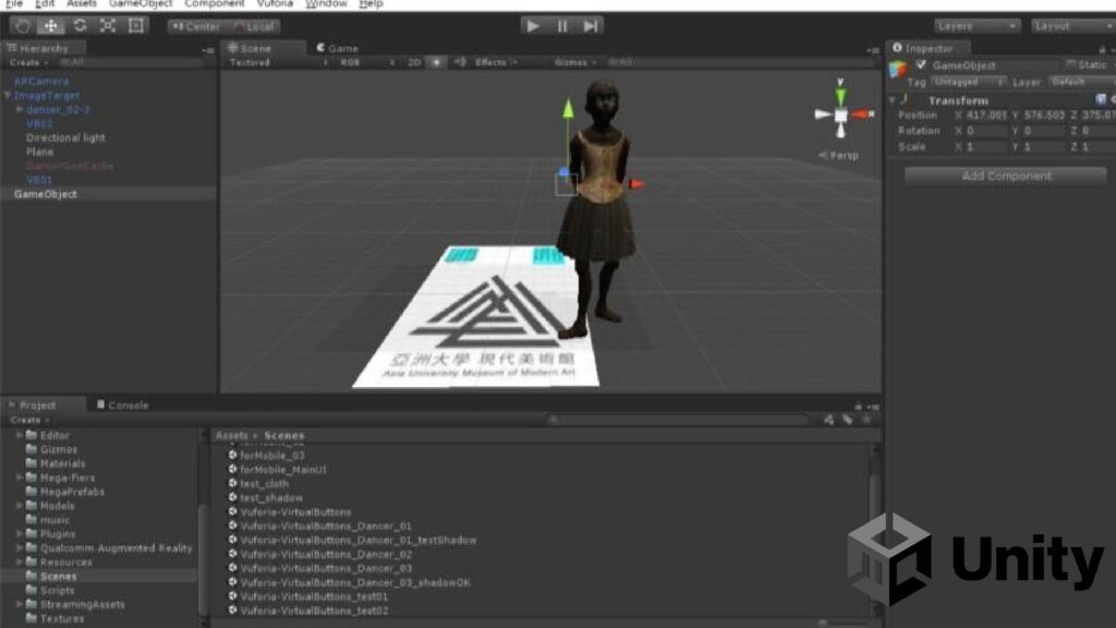 Augmented Reality menggunakan Unity