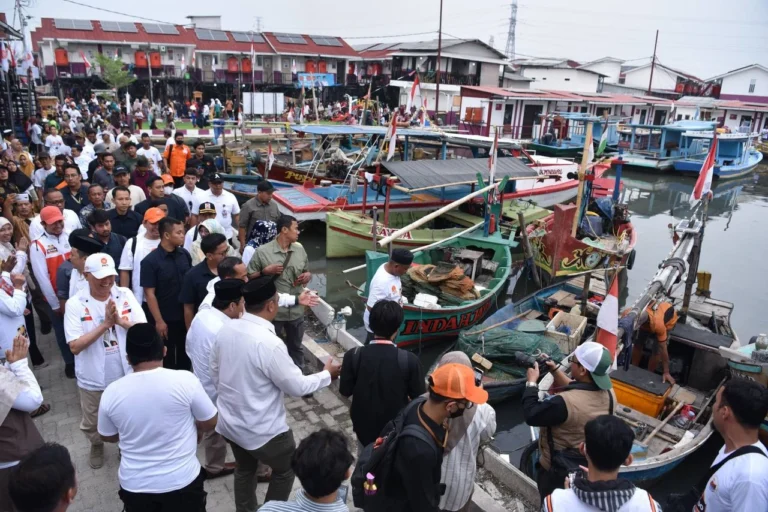 Suswono Hadiri Deklarasi Dukungan Nelayan Di Muara Angke, Jakarta Utara